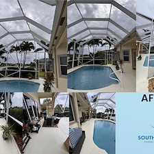 Pressure-washingpressure-cleaning-of-lanaipool-enclosure-and-pool-deckfloor-located-in-Heritage-at-Baywinds-community-West-Palm-Beach-FL-33411 1